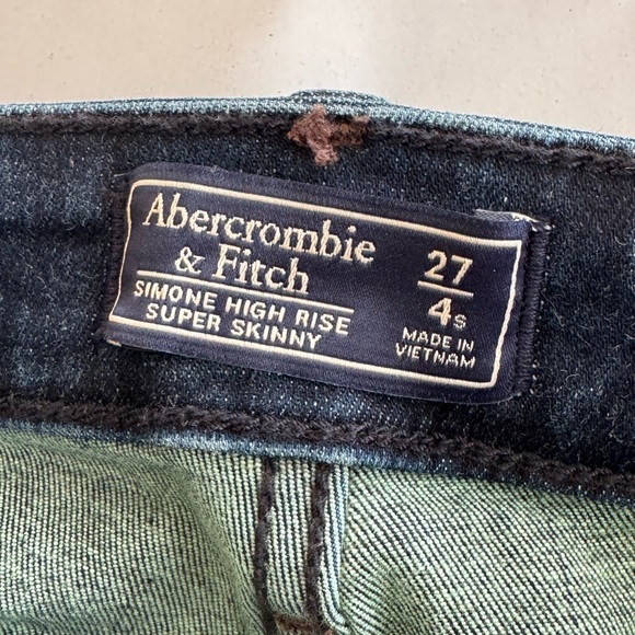 Abercrombie & Fitch Simone High Rise Super Skinny Jeans - Picture 2 of 8